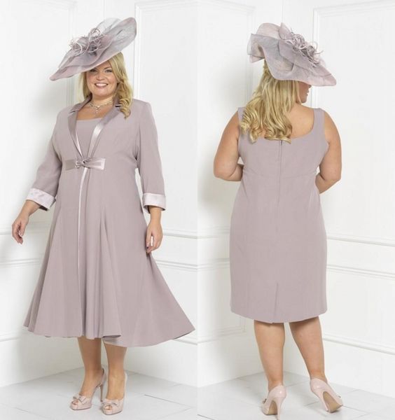 custom plus size mother of the bride dresses sleeves tea length scoop neck wedding guest dress mothers groom gown with long jacket, Black;red
custom plus size mother of the bride dresses sleeves tea length scoop neck wedding guest dress mothers groom gown with long jacket, Black;red