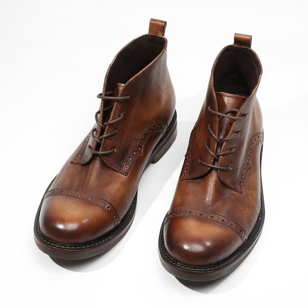 fashion retro ankle leather men boots high-side zipper tooling black brown boots outdoor desert fashion men shoes
fashion retro ankle leather men boots high-side zipper tooling black brown boots outdoor desert fashion men shoes