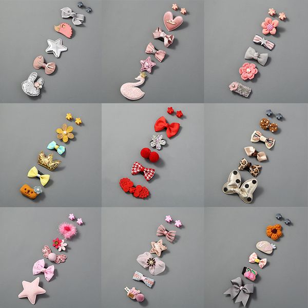 5pcs/set cute baby hair clips glitter crown strip bow barrettes baby fabric princess hairpins newborn infant hair accessories, Slivery;white
5pcs/set cute baby hair clips glitter crown strip bow barrettes baby fabric princess hairpins newborn infant hair accessories, Slivery;white