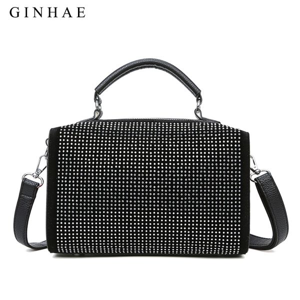 diamonds women shoulder bag luxury pu leather women tote handbags 2019 brand designer small messenger bags rivets bolsa feminina
diamonds women shoulder bag luxury pu leather women tote handbags 2019 brand designer small messenger bags rivets bolsa feminina