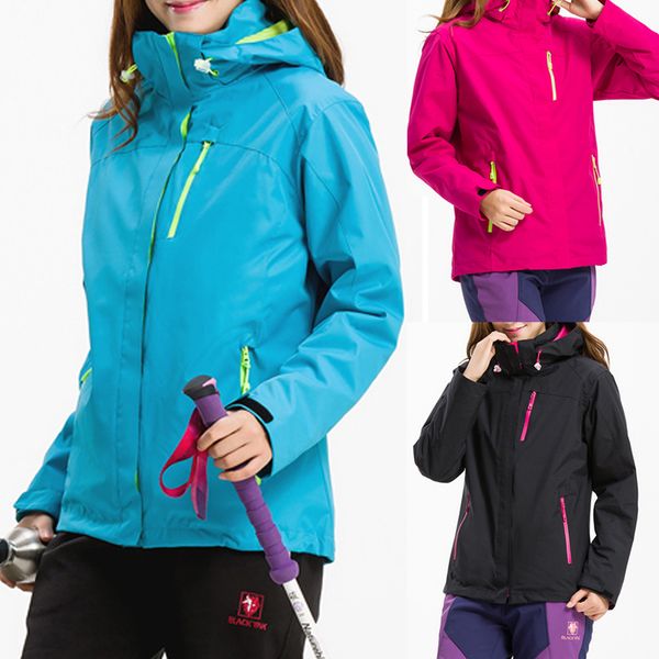 two piece set women's outdoor stormsuit jackets quick drying wind proof water-proof fishing skiing and climbing clothes 2019, Blue;black
two piece set women's outdoor stormsuit jackets quick drying wind proof water-proof fishing skiing and climbing clothes 2019, Blue;black