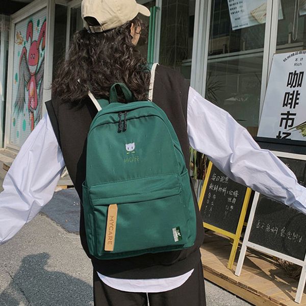 large capacity solid color canvas school bag women shoulder bag campus backpack women shoulder fashion minimalist canvas
large capacity solid color canvas school bag women shoulder bag campus backpack women shoulder fashion minimalist canvas