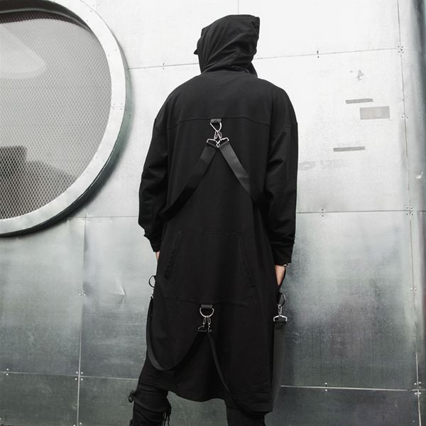 fashion personality handsome men's coat long hooded windbreaker casual wild loose black outwear trend youthful clothing ,ale, Tan;black
fashion personality handsome men's coat long hooded windbreaker casual wild loose black outwear trend youthful clothing ,ale, Tan;black