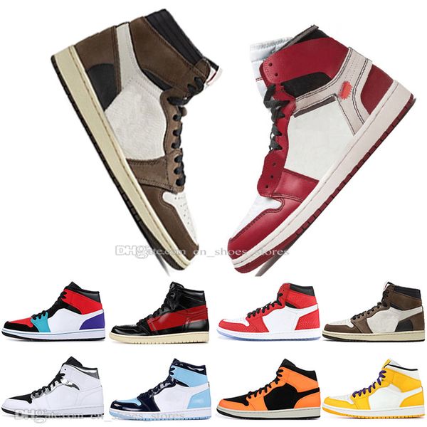new 1 high og travis scotts basketball shoes spiderman rookie of the year white silver orange black mens sport designer sneakers trainers
new 1 high og travis scotts basketball shoes spiderman rookie of the year white silver orange black mens sport designer sneakers trainers