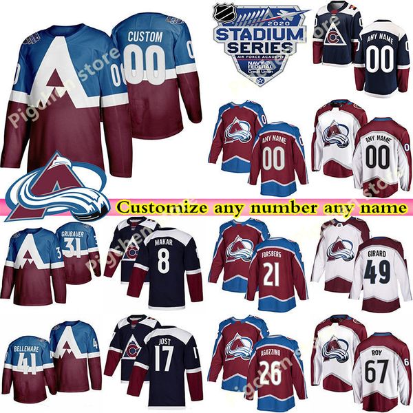 custom men's kids womans colorado avalanche jerseys 8 makar 49 girard 19 sakic 21 forsberg jost any number any name hockey jersey, Black;red
custom men's kids womans colorado avalanche jerseys 8 makar 49 girard 19 sakic 21 forsberg jost any number any name hockey jersey, Black;red