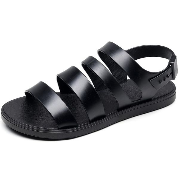 women's sandals jelly shoes solid color comfortable female beach shoes 2020 new chunky sandals for woman non-slip, Black
women's sandals jelly shoes solid color comfortable female beach shoes 2020 new chunky sandals for woman non-slip, Black