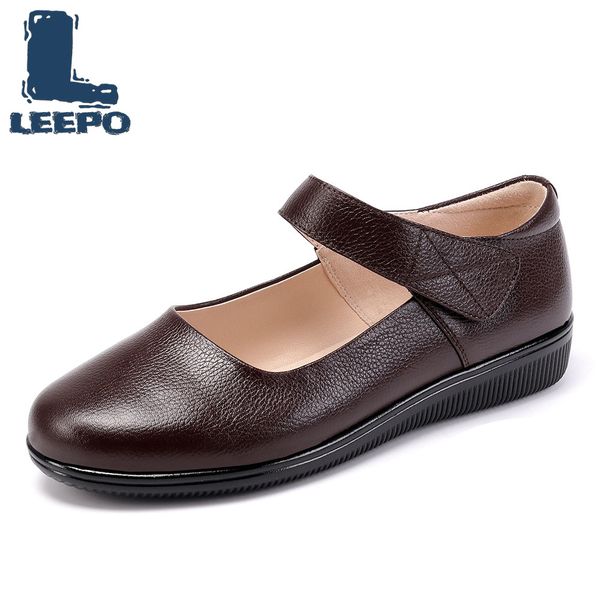 leepo flat shoes women spring/autumn comfort soft shoes female round toe genuine leather mary jane flats woman large moccasins, Black
leepo flat shoes women spring/autumn comfort soft shoes female round toe genuine leather mary jane flats woman large moccasins, Black