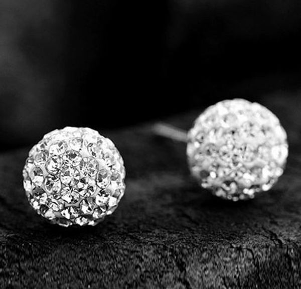 s925 sterling silver women's ear pin korean shambala rhinestone silver-plated copper earrings earrings earings fashion jewelry, Golden;silver
s925 sterling silver women's ear pin korean shambala rhinestone silver-plated copper earrings earrings earings fashion jewelry, Golden;silver