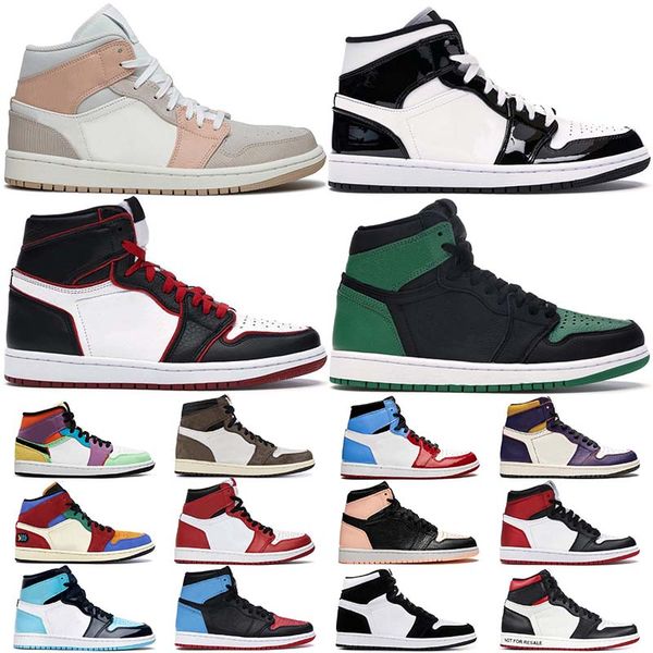 jumpman men women designer basketball shoes 1s 1 brand mid se multi-color mid milan court purple white dio high unc sneakers
jumpman men women designer basketball shoes 1s 1 brand mid se multi-color mid milan court purple white dio high unc sneakers