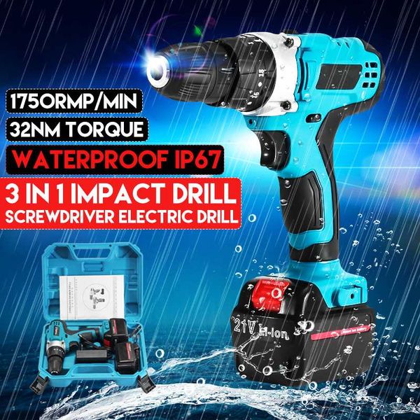 rechargeable lithium battery cordless electric drill bit 21v 3modes electric screwdriver torque screw for gun power tools drill
rechargeable lithium battery cordless electric drill bit 21v 3modes electric screwdriver torque screw for gun power tools drill