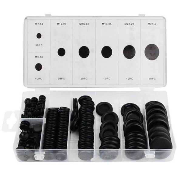 170pcs gasket firewall tool hole plug electrical sealed protecting wires car assorted practical rubber grommet set
170pcs gasket firewall tool hole plug electrical sealed protecting wires car assorted practical rubber grommet set