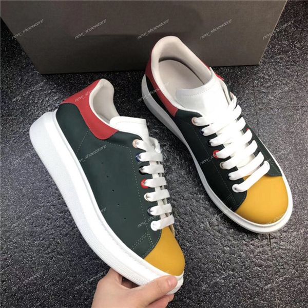 2019 new mens womens casual shoes sneakers classic color patchwork platform leather tennis luxury designer dress shoes sneakers chaussures, Black
2019 new mens womens casual shoes sneakers classic color patchwork platform leather tennis luxury designer dress shoes sneakers chaussures, Black
