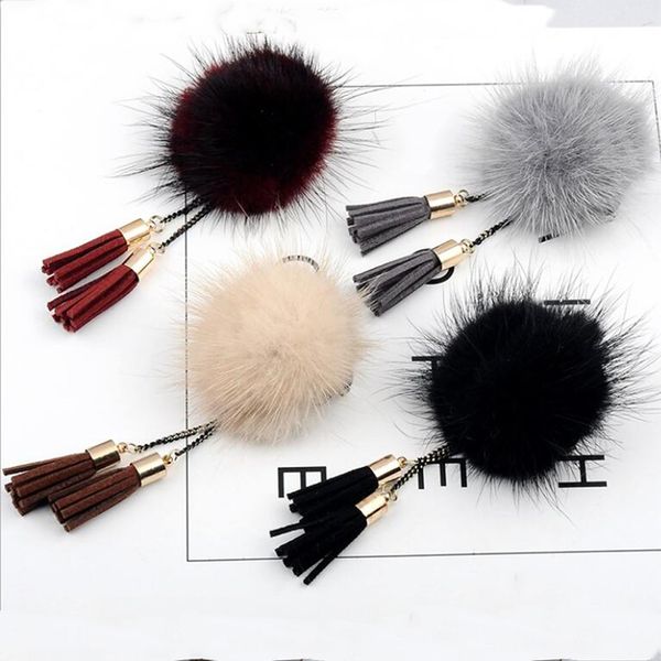 hairball tassel brooch coat sweater accessories personality pins jewelry accessories simple brooches, Gray
hairball tassel brooch coat sweater accessories personality pins jewelry accessories simple brooches, Gray
