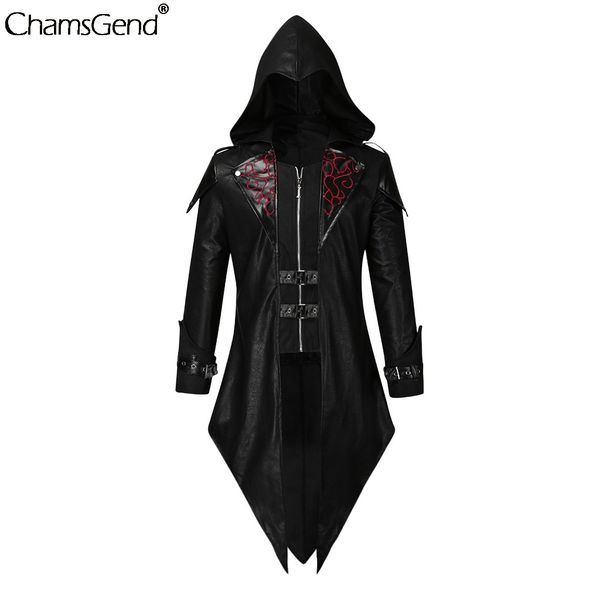 chamsgend men vintage gothic jacket retro cool trench steampunk tailcoat button coat male party cosplay costume coats uniform #4, Black;brown
chamsgend men vintage gothic jacket retro cool trench steampunk tailcoat button coat male party cosplay costume coats uniform #4, Black;brown