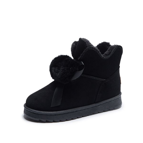 2019 autumn new boots round head flat bottom warm cotton shoes student shoes cotton boots fashion suitable for leisure, Black
2019 autumn new boots round head flat bottom warm cotton shoes student shoes cotton boots fashion suitable for leisure, Black