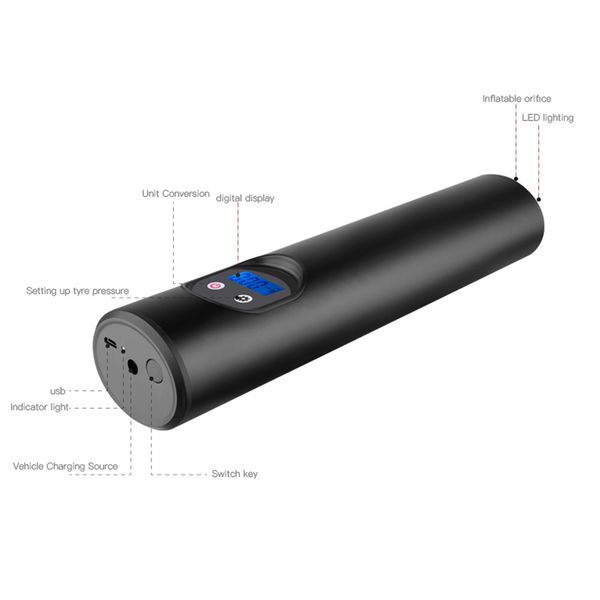 multifunctional emergency air compressor inflatable pump portable cordless tire inflator automatic handheld vehicle pump
multifunctional emergency air compressor inflatable pump portable cordless tire inflator automatic handheld vehicle pump