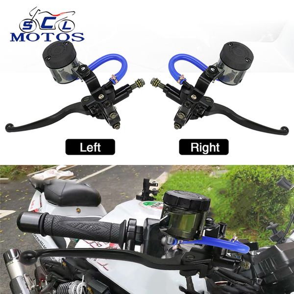 sclmotos- right & left brake master cylinder cable clutch motorcycle front brake pump assembly lever for yamaha lc150
sclmotos- right & left brake master cylinder cable clutch motorcycle front brake pump assembly lever for yamaha lc150