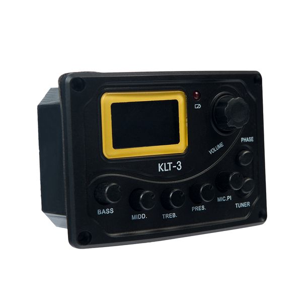 4 band eq pre-amp equalizer pickup, acoustic electric guitar preamplifier tuner with lcd tuner & volume control
4 band eq pre-amp equalizer pickup, acoustic electric guitar preamplifier tuner with lcd tuner & volume control