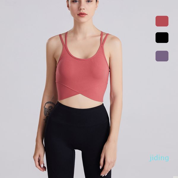fashion-yoga vest women strap sports backless breathable gym wear with pad high impact shockproof workout running sweatshirt femme, White;black
fashion-yoga vest women strap sports backless breathable gym wear with pad high impact shockproof workout running sweatshirt femme, White;black