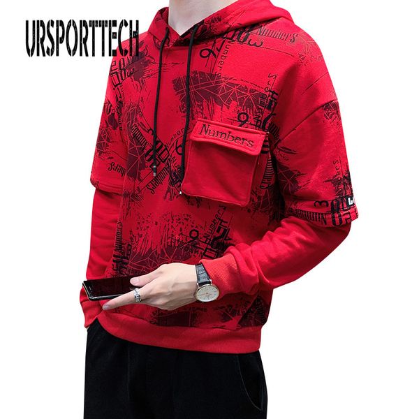 2019 spring autumn 3d print hoodies men casual letters printed long sleeve hood sweatshirt with breast pocket male pullovers, Black
2019 spring autumn 3d print hoodies men casual letters printed long sleeve hood sweatshirt with breast pocket male pullovers, Black