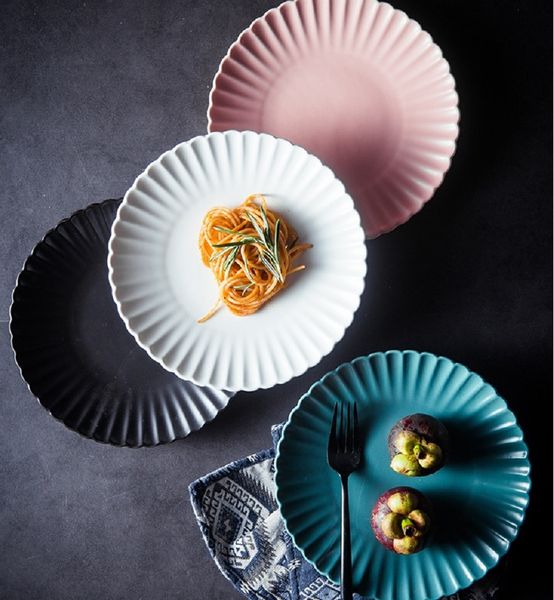 2020 new product 8-inch nordic style chrysanthemum-shaped plate ceramic tableware matt glaze western food plate home dim sum plate
2020 new product 8-inch nordic style chrysanthemum-shaped plate ceramic tableware matt glaze western food plate home dim sum plate