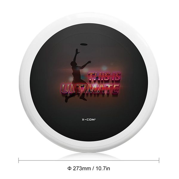 10,7-дюймовый 175г пластиковые летающие диски открытый play toy sport disc professional окончательный летающий диск пляж развлечения
10,7-дюймовый 175г пластиковые летающие диски открытый play toy sport disc professional окончательный летающий диск пляж развлечения