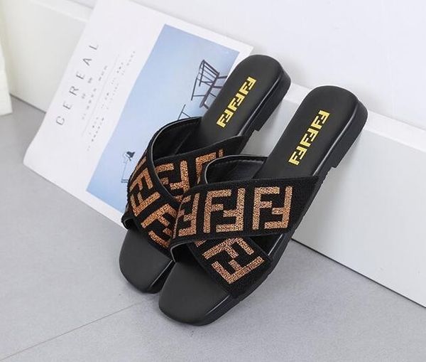 slippers new french sandals 2019 fashion flat-bottomed comfortable sandals ing, White
slippers new french sandals 2019 fashion flat-bottomed comfortable sandals ing, White
