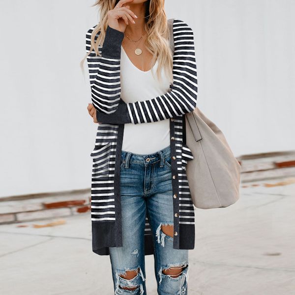 women casual striped single breasted outwear fashion office coat design long trench sy85439, Tan;black
women casual striped single breasted outwear fashion office coat design long trench sy85439, Tan;black
