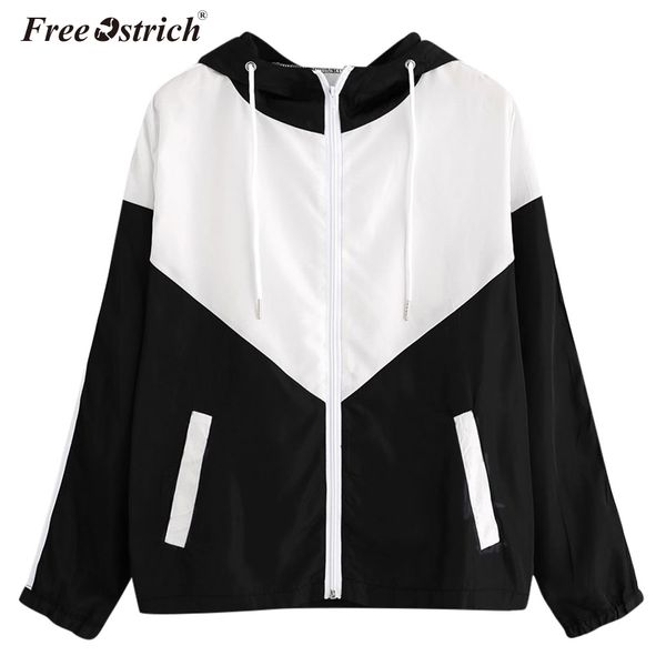 ostrich 2019 spring fashion women bomber women jacket long sleeve pocket zipper hooded patchwork loose outwear n30, Black;brown
ostrich 2019 spring fashion women bomber women jacket long sleeve pocket zipper hooded patchwork loose outwear n30, Black;brown
