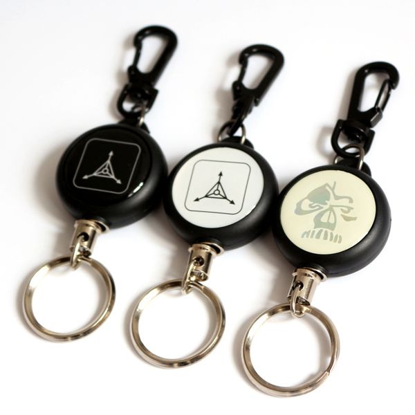 1pc fishing tackle boxes retractor tools badge holder retractable ring reel carabiners clip steel wire cord accessories
1pc fishing tackle boxes retractor tools badge holder retractable ring reel carabiners clip steel wire cord accessories