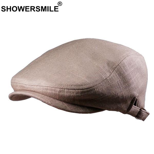 showersmile mens flat hats cotton linen retro duckbill hat beret men autumn vintage khaki adjustable british male ivy cabbie cap, Blue;gray
showersmile mens flat hats cotton linen retro duckbill hat beret men autumn vintage khaki adjustable british male ivy cabbie cap, Blue;gray