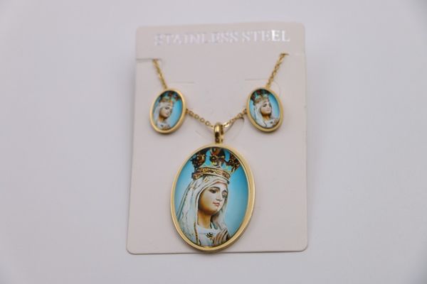 mother's day gift valentine's day gift christmas fashion jewelry sets stainless steel set for woman, Silver
mother's day gift valentine's day gift christmas fashion jewelry sets stainless steel set for woman, Silver
