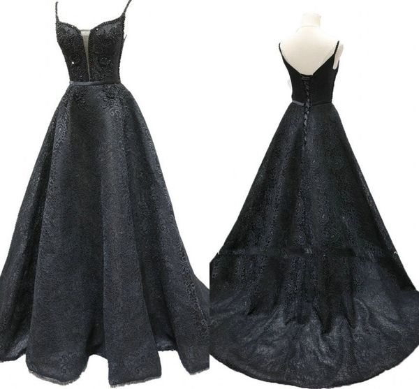 black lace prom dresses long beaded crystal spaghetti v-neck dresses evening wear formal gowns special occasion dress women plus size
black lace prom dresses long beaded crystal spaghetti v-neck dresses evening wear formal gowns special occasion dress women plus size