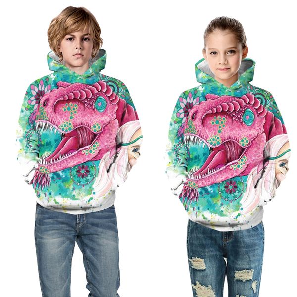 new unicorn printed girls boys dinosaur hoodies kids hooded sweatshirt children casual loose 3d baseball hoodie jackets coats, Black
new unicorn printed girls boys dinosaur hoodies kids hooded sweatshirt children casual loose 3d baseball hoodie jackets coats, Black