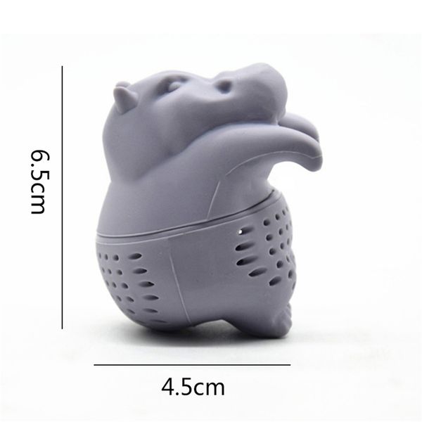 silicone hippo shaped tea infuser reusable tea strainer coffee herb filter for home loose leaf diffuser accessories
silicone hippo shaped tea infuser reusable tea strainer coffee herb filter for home loose leaf diffuser accessories