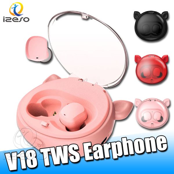 v18 mini bluetooth 5.0 headset true wireless stereo handsearphone noise cancelling waterproof tws earbuds with retail packaging izeso
v18 mini bluetooth 5.0 headset true wireless stereo handsearphone noise cancelling waterproof tws earbuds with retail packaging izeso