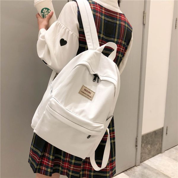 simple canvas women backpacks school bag for teenagers girls student book bag lapback pack travel mochila knapsack
simple canvas women backpacks school bag for teenagers girls student book bag lapback pack travel mochila knapsack
