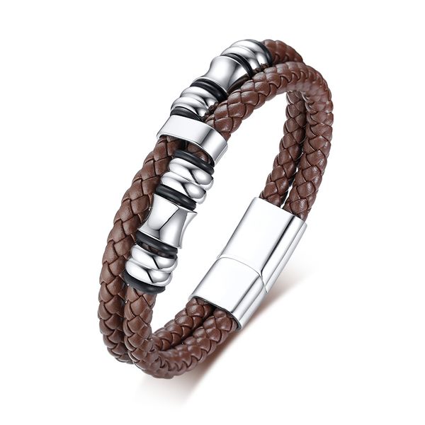 popular jewelry accessories woven leather cord black / brown leather cord wax rope chain stainless steel lobster clasp for male
popular jewelry accessories woven leather cord black / brown leather cord wax rope chain stainless steel lobster clasp for male