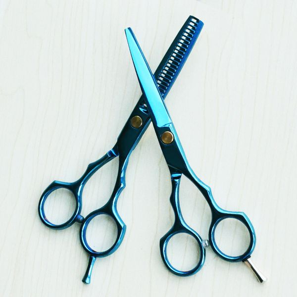 professional hair scissors bule titanium the hair cutting scissors 5.5 inch shear and 5.5inch cutting
professional hair scissors bule titanium the hair cutting scissors 5.5 inch shear and 5.5inch cutting