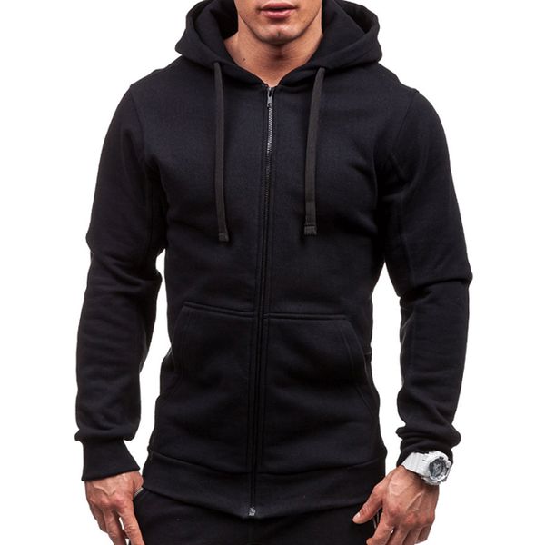 laamei plus size men hoodies tracksuit 2019 autumn winter drawstring pocket hooded sweatshirt long sleeve zip coat male jacket, Black
laamei plus size men hoodies tracksuit 2019 autumn winter drawstring pocket hooded sweatshirt long sleeve zip coat male jacket, Black
