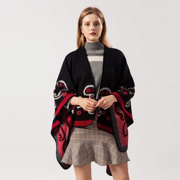 wearable 2019 winter fashion scarf women ponchos and capes thickening blanket female shawl thick coat woman poncho
wearable 2019 winter fashion scarf women ponchos and capes thickening blanket female shawl thick coat woman poncho