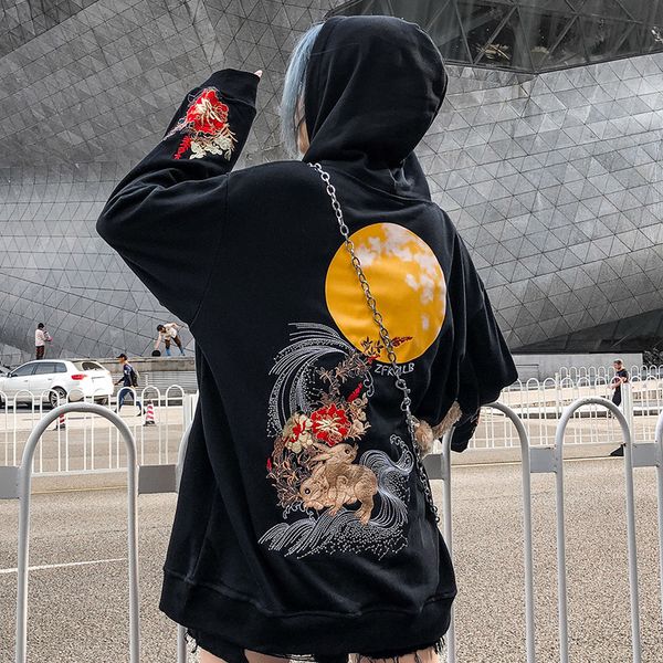 MarchWind Brand Men Hip Hop Hoodie Sweatshirt Embroidered Floral Full Moon Rabbit Harajuku Streetwear Hoodie Pullover Cotton Autumn Hipster
MarchWind Brand Men Hip Hop Hoodie Sweatshirt Embroidered Floral Full Moon Rabbit Harajuku Streetwear Hoodie Pullover Cotton Autumn Hipster