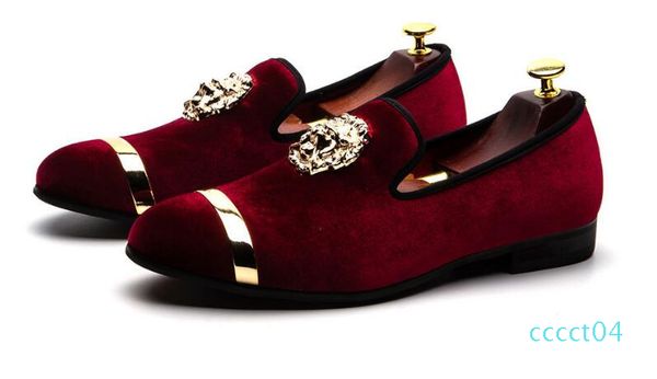 men brown velvet dress shoes prom men smoking slipper party and wedding loafers blue red black mens slip-on big size 7-12 ct04
men brown velvet dress shoes prom men smoking slipper party and wedding loafers blue red black mens slip-on big size 7-12 ct04