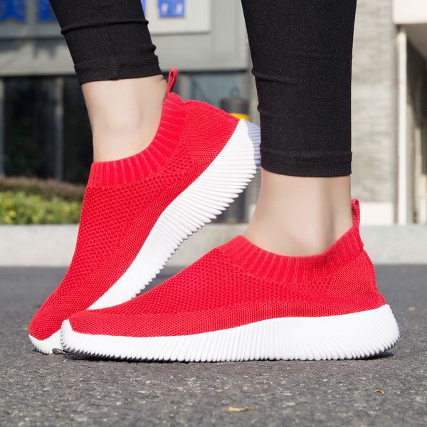 quality mesh sneakers women colorful vulcanized shoes sock ladies autumn slip on flat shoes plus size loafers walking, Black
quality mesh sneakers women colorful vulcanized shoes sock ladies autumn slip on flat shoes plus size loafers walking, Black