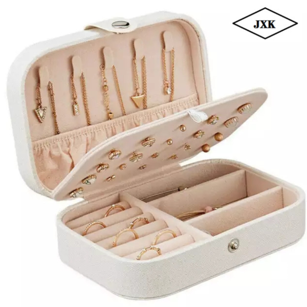 portable jewelry box organizer pu leather jewellery ring earring boxes packaging storage display case organizer for home travel, Pink;blue
portable jewelry box organizer pu leather jewellery ring earring boxes packaging storage display case organizer for home travel, Pink;blue