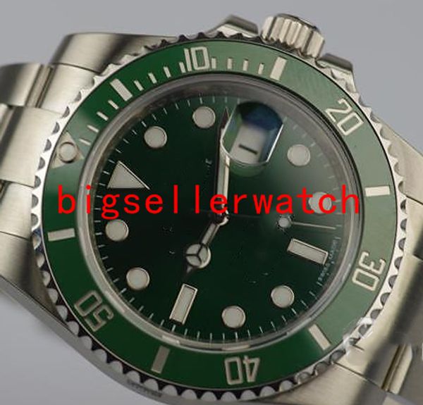 men's sport watches116610lv-97200 diving 40mm green dial big date eta2836 automatic 116610 mens watch sapphire steel band watches, Slivery;brown
men's sport watches116610lv-97200 diving 40mm green dial big date eta2836 automatic 116610 mens watch sapphire steel band watches, Slivery;brown