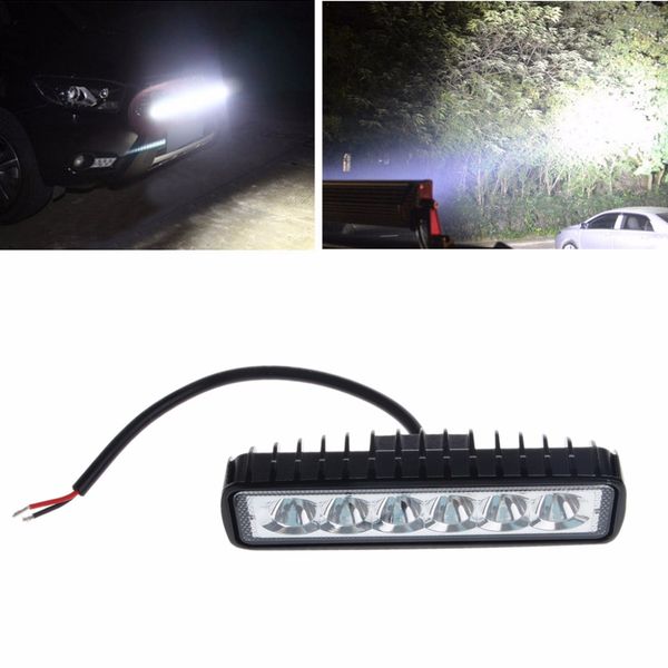 hngchoige 18w 6 led dc 10-30v flood bar work light boat car truck lamp suv ute atv offroad 6000k
hngchoige 18w 6 led dc 10-30v flood bar work light boat car truck lamp suv ute atv offroad 6000k