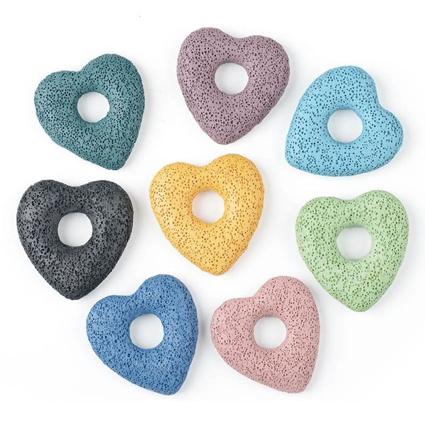 5pcs natural semi-precious stone colorful volcanic rock hollow love heart-shaped beads jewelry making diy necklace accessories
5pcs natural semi-precious stone colorful volcanic rock hollow love heart-shaped beads jewelry making diy necklace accessories
