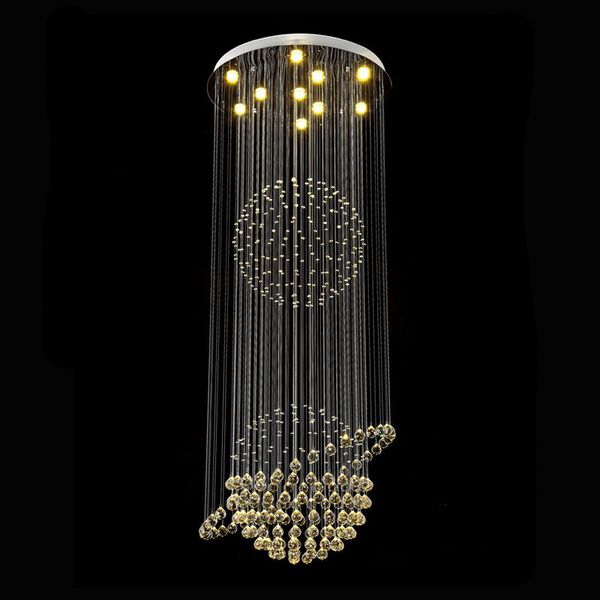 long crystal chandelier light modern lamp lustres crystal ceiling light fitting for stair foyer hallway two crystal ball shape
long crystal chandelier light modern lamp lustres crystal ceiling light fitting for stair foyer hallway two crystal ball shape