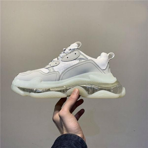 2019 fashion designer mens women casual shoes sneakers cushion triple s 3.0 combination nitrogen outsole crystal bottom dad casual shoes d09, Black
2019 fashion designer mens women casual shoes sneakers cushion triple s 3.0 combination nitrogen outsole crystal bottom dad casual shoes d09, Black
